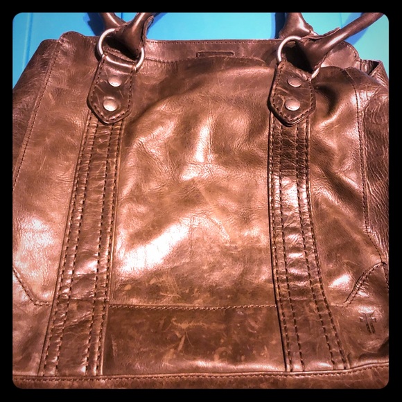 FRYE leather Melissa Tote purse